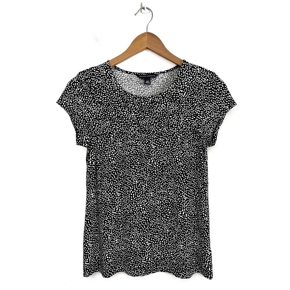 Banana Republic Patterned Short Sleeve Top